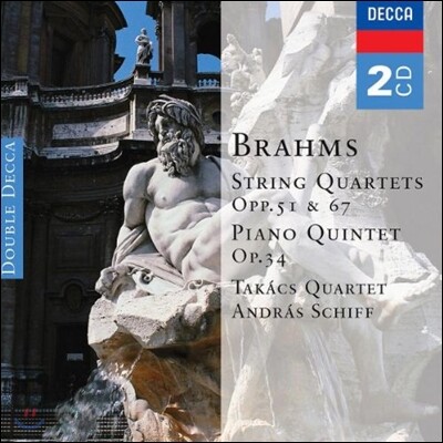Takacs Quartet 브람스: 현악 사중주곡, 피아노 오중주 - 타카치 사중주단 (Brahms: String Quartets Op.51 & 67, Piano Quintet)