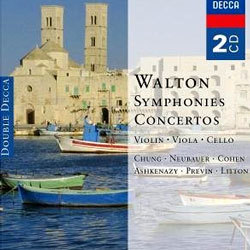 Walton : Symphony & Concerto : ȭNeubauerCohenAshkenazyPrevinLitton