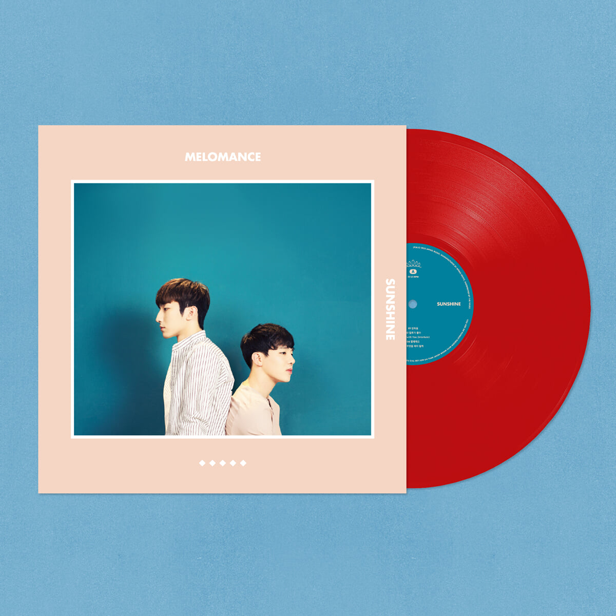 멜로망스 (MeloMance) - 미니앨범 3집 : Sunshine [클리어 레드 컬러 LP]