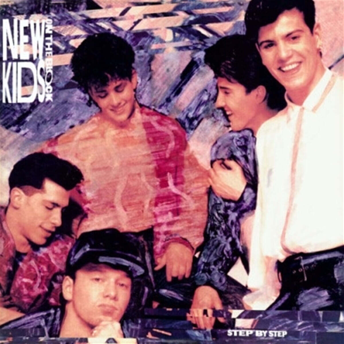 New Kids On The Block (뉴 키즈 온 더 블록) - 4집 Step By Step [LP]