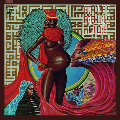 Keith Jarrett,John McLaughlin,Miles Davis,Gary Bartz,Airto Moreira,Jack DeJohnette — Miles Davis (마일즈 데이비스) - Live Evil 앨범 커버