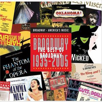 Various Artists - Broadway America's Music 1935-2005 (Slipsleeve Pack)(6CD Boxset)