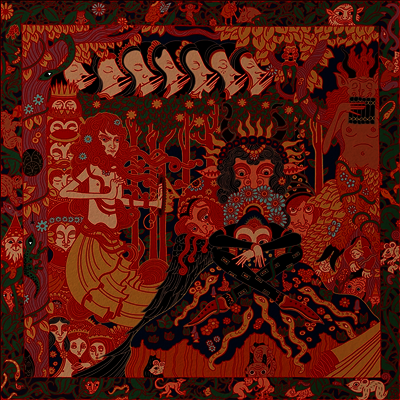 Vildhjarta — Dar Skogen Sjunger Under Evighetens Granar 앨범 커버