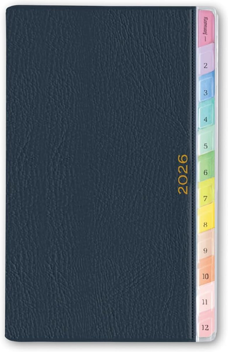 能率 ペイジェム 手帳 2026年 ウィ-クリ- コンパクト メモ ネイビ- 2200 (2025年 12月始まり)