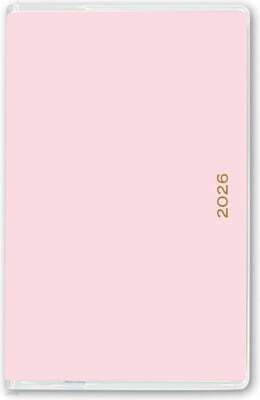(예약도서) 能率 ペイジェム 手帳 2026年 ウィ-クリ- コンパクト レフト ピンク 2209 (2025年 12月始まり)