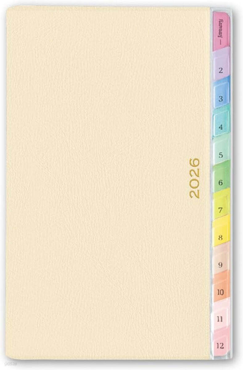 能率 ペイジェム 手帳 2026年 ウィ-クリ- コンパクト レフト ゴ-ルド 2210 (2025年 12月始まり)