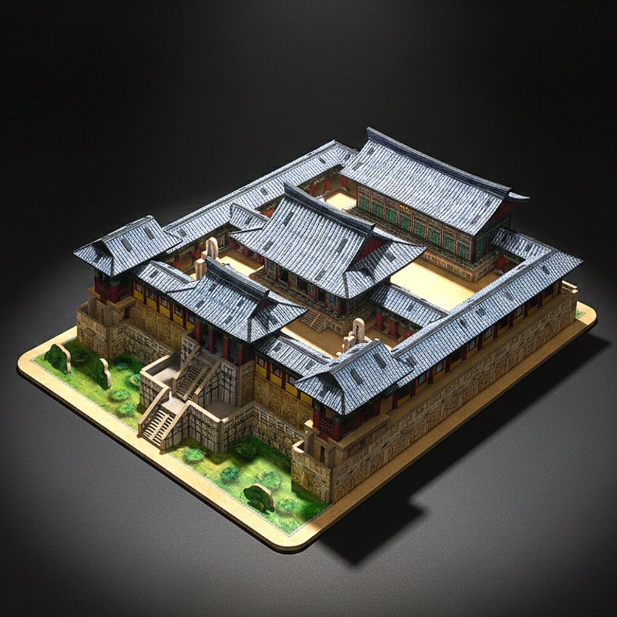 [Kiplex] 한국사 3D 입체모형 만들기 :  불국사