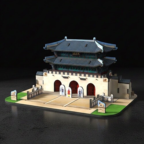 [Kiplex] 한국사 3D 입체모형 만들기 :  광화문