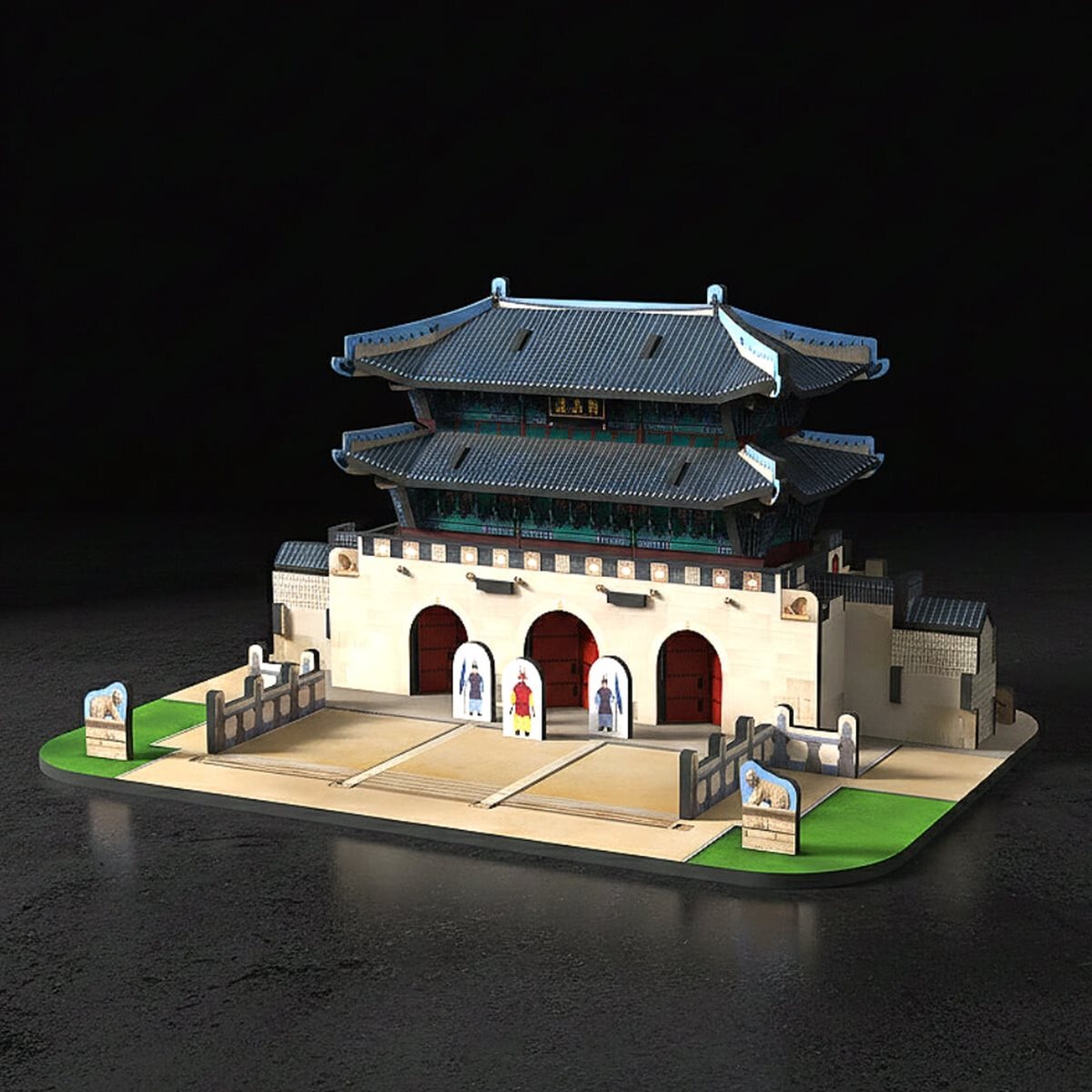 [Kiplex] 한국사 3D 입체모형 만들기 :  광화문