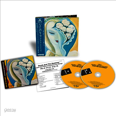 Derek & The Dominos - Layla And Other Assorted Love Songs (Ltd)(50th Anniv Edit)(Cardboard Sleeve (mini LP)(2SHM-CD)(일본반)