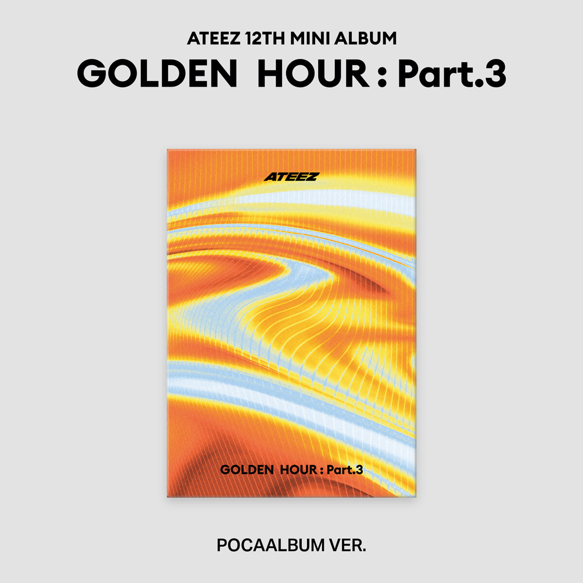 에이티즈 (ATEEZ) - GOLDEN HOUR : Part.3 [POCAALBUM VER.][9종 중 1