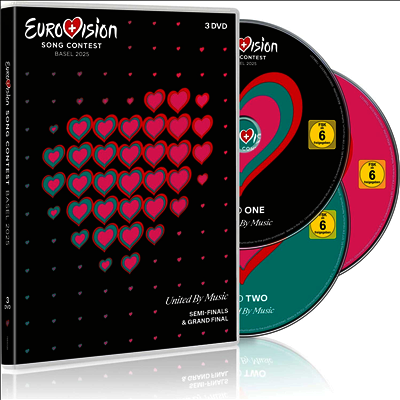 Various Artists - Eurovision Song Contest Basel 2025 (2CD+DVD)(CD)