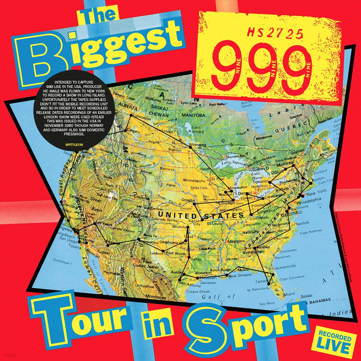 999 (나인 나인 나인) - The Biggest Tour In Sport [LP]