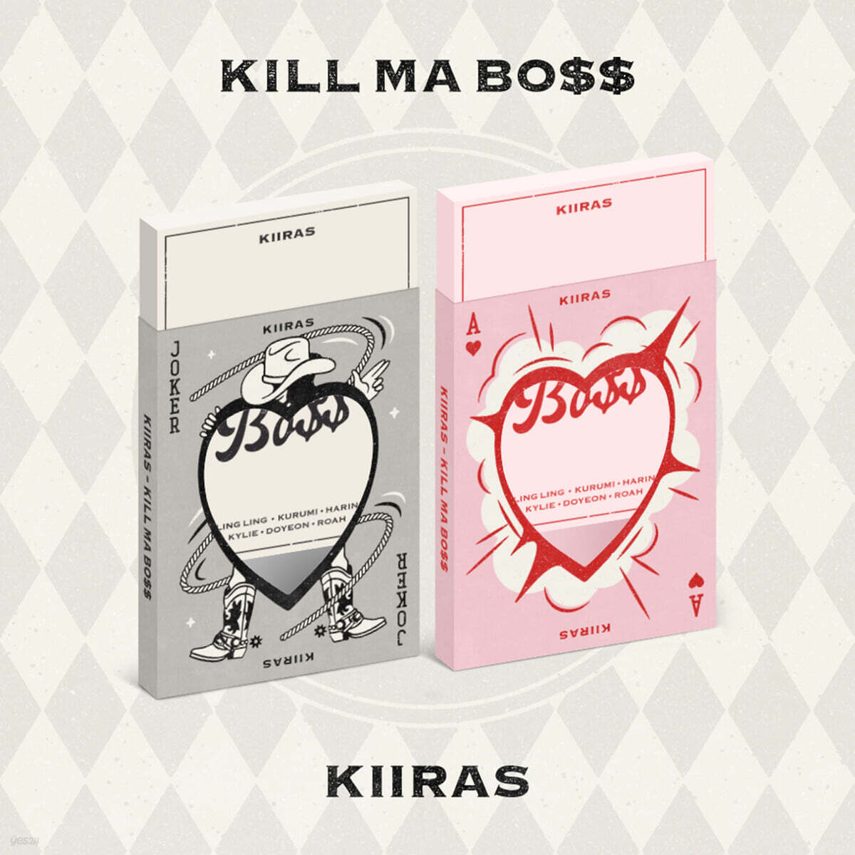 KIIRAS (키라스) - 미니앨범 1집 : KILL MA BO$$ [2종 SET]