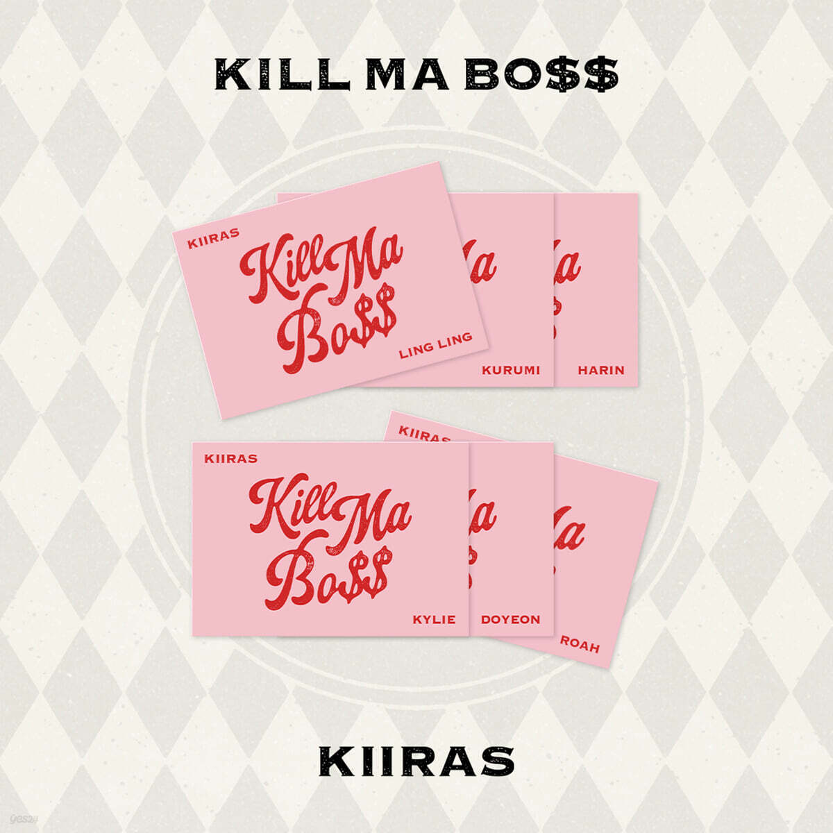 KIIRAS (키라스) - 미니앨범 1집 : KILL MA BO$$ [POCAALBUM][6종 SET]