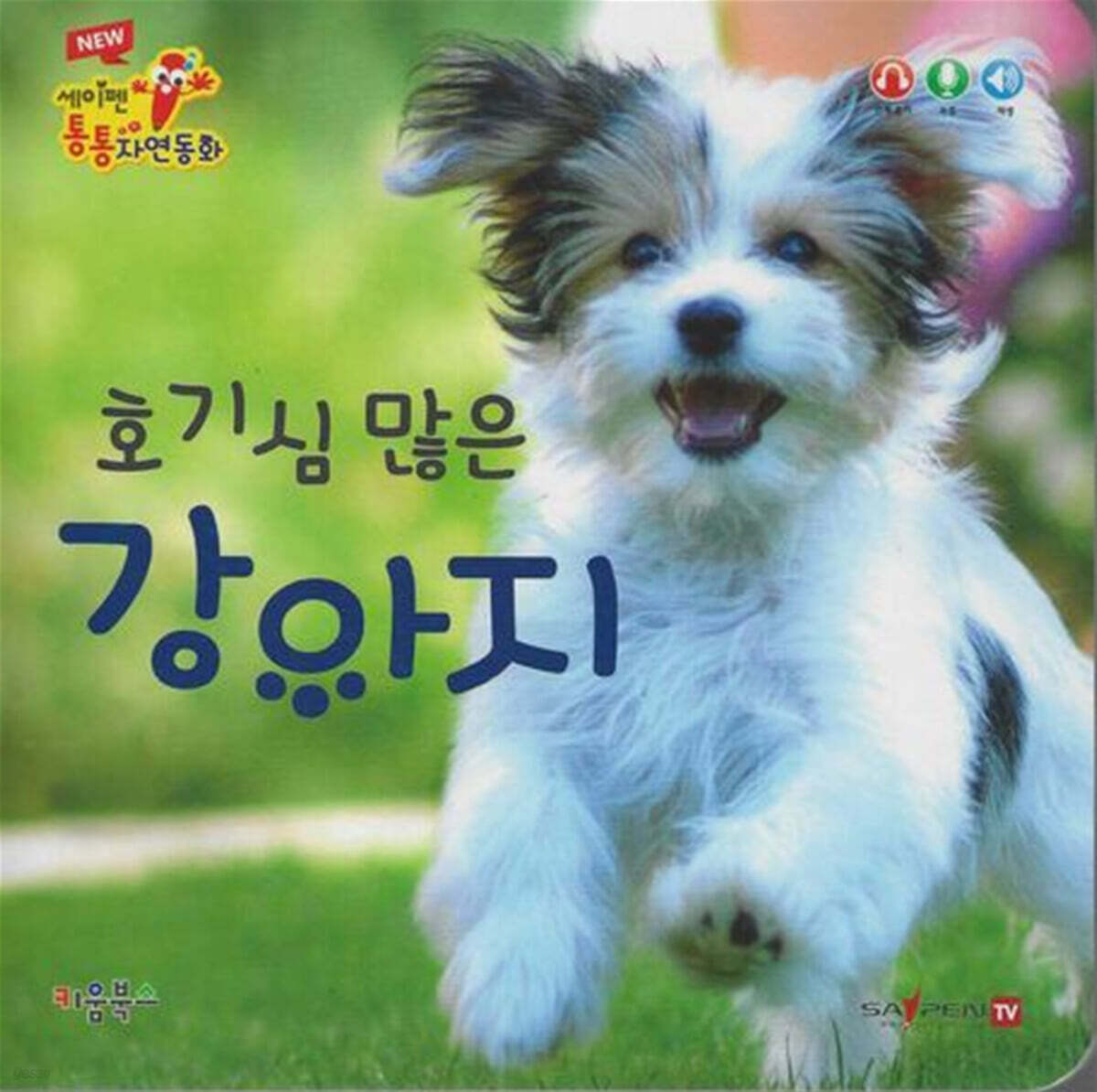 호기심 많은 강아지
