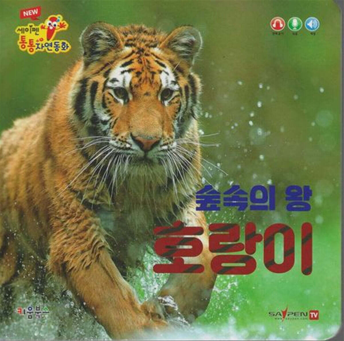 숲속의 왕 호랑이
