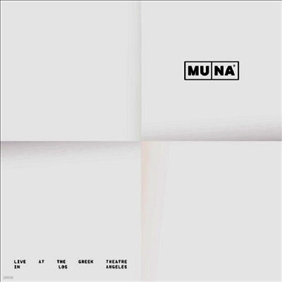 Muna — Live At The Greek Theatre In Los Angeles 앨범 커버