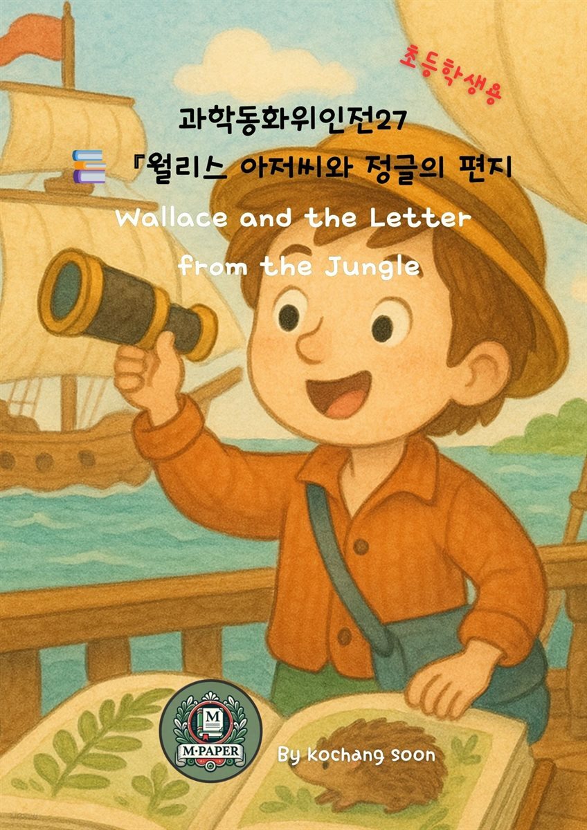 과학동화위인전27 『월리스 아저씨와 정글의 편지』 Wallace and the Letter from the Jungle