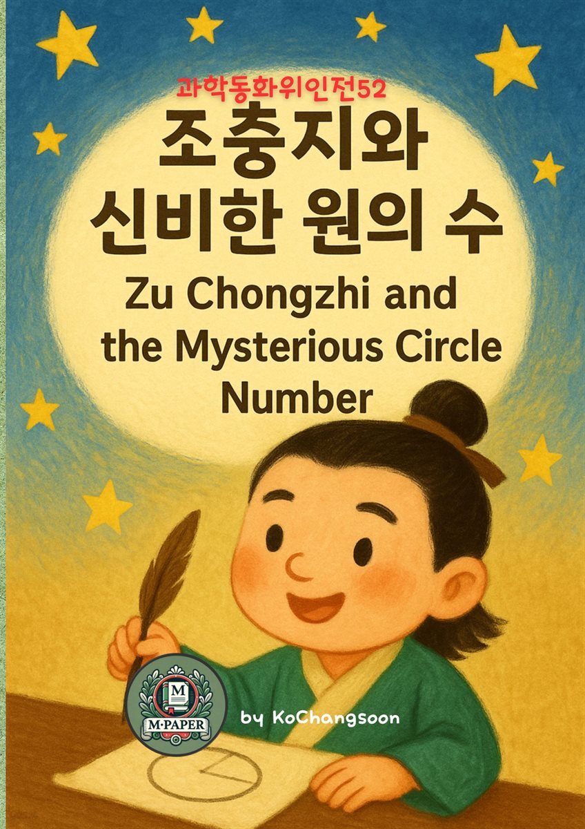 과학동화위인전52  조충지와 신비한 원의 수 Zu Chongzhi and the Mysterious Circle Numbe