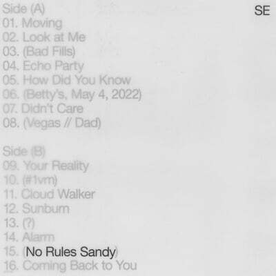 Sylvan Esso — No Rules Sandy 앨범 커버