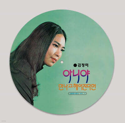 김정미 - 아니야, 만나고 헤어진다면 (신중현 사운드 2집) [10인치 픽쳐디스크 Vinyl]