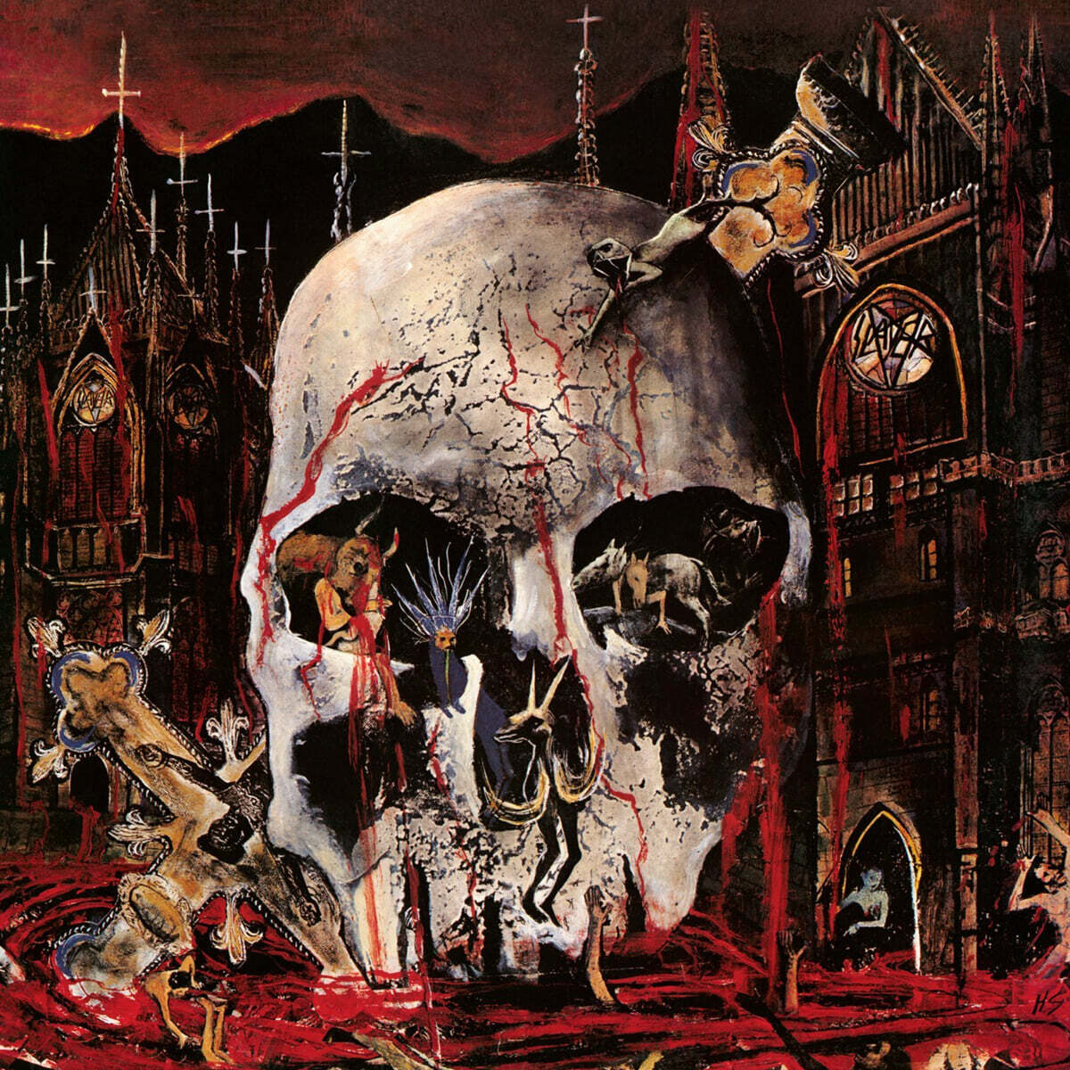 Slayer (슬레이어) - 4집 South of Heaven [LP]