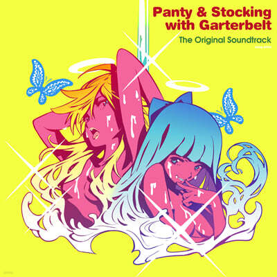 Various Artists — 팬티 & 스타킹 위드 가터벨트 애니메이션 음악 (Panty & Stocking With Garterbelt The Original Soundtrack) 앨범 커버