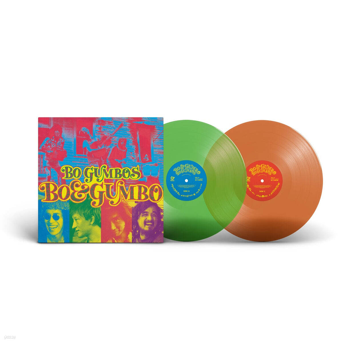 Bo Gumbos (보 검보스) - Bo Gumbos [클리어 그린 &amp; 오렌지 컬러 2LP]