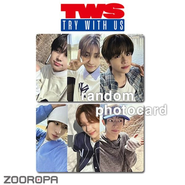 [새상품/A 포토카드/랜덤/중복X] TWS 투어스 TRY WITH US (정품/조은뮤직)