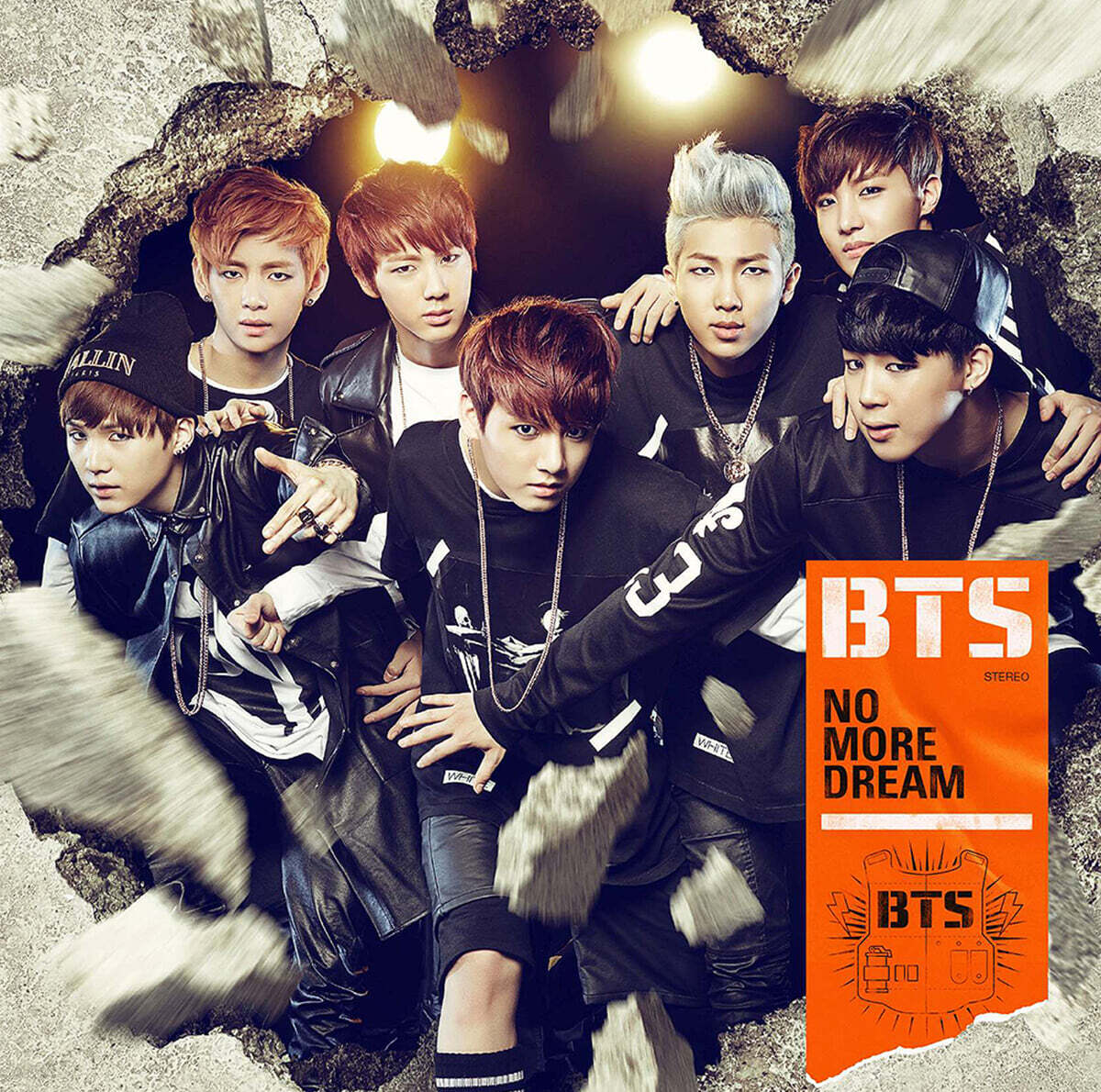 방탄소년단 (BTS) - NO MORE DREAM -Japanese Ver.- [투명 옐로우 컬러 LP]
