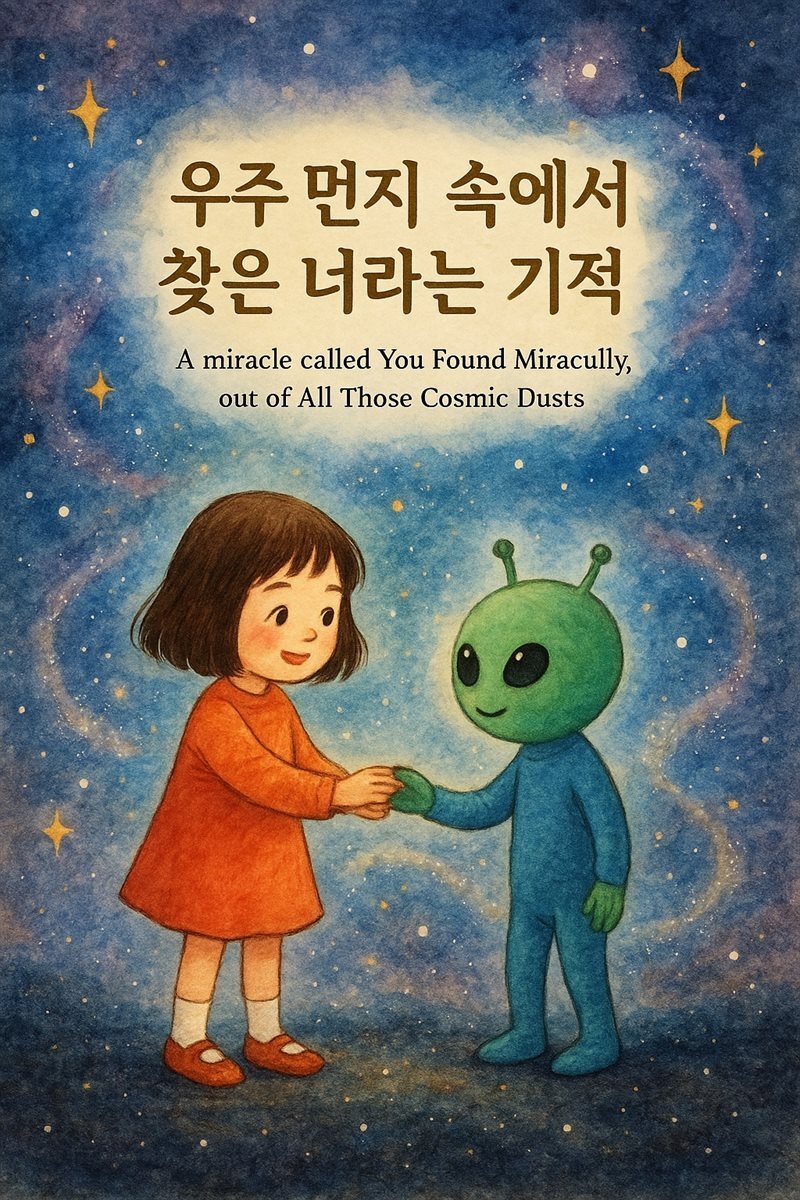 우주 먼지 속에서 찾은 너라는 기적