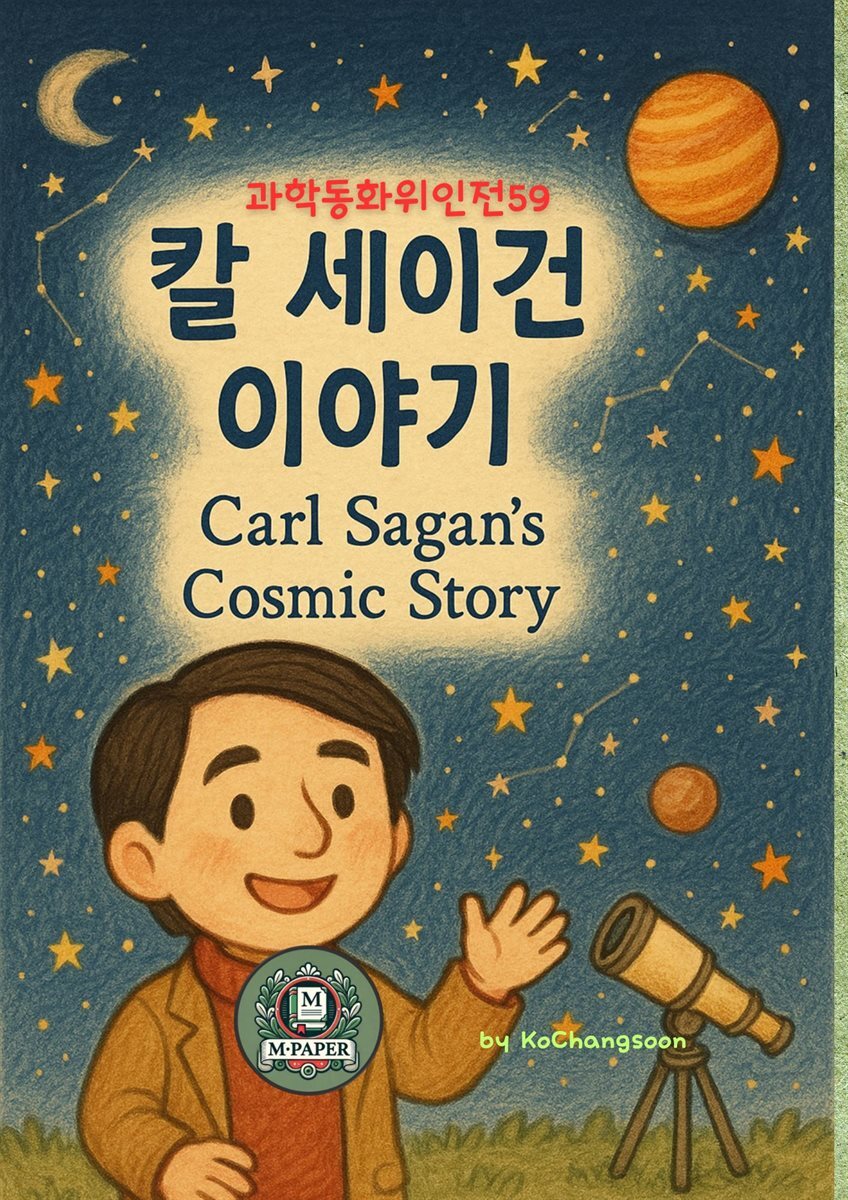 과학동화위인전59  칼 세이건 이야기 Carl Sagan’s Cosmic Story