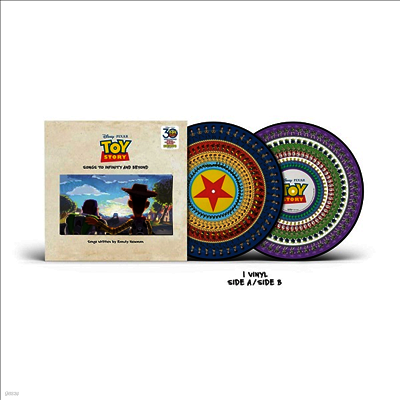 Randy Newman - Toy Story: Songs To Infinity & Beyond (토이 스토리) (Original Soundtrack)(30th Anniversary Edition)(Ltd)(Zoetrope Picture LP)