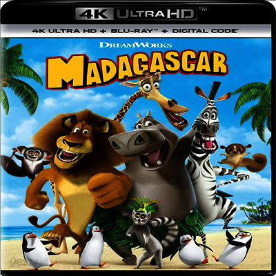 Madagascar (마다가스카) (2005)(한글무자막)(4K Ultra HD + Blu-ray)