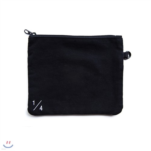 SHARE POUCH L - black