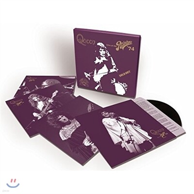 Queen — Live At The Rainbow '74 (퀸 레인보우 라이브) 앨범 커버