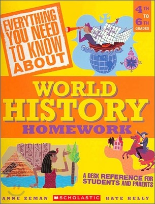 Everything You Need To Know About WORLD HISTORY Homework : 4th to 6th Grades