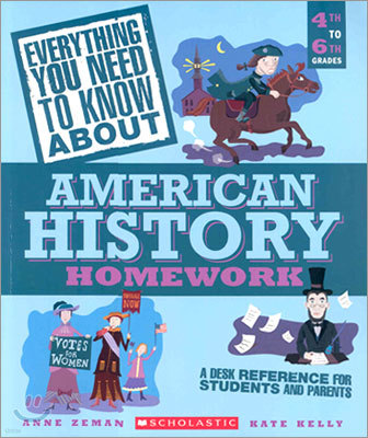 Everything You Need To Know About AMERICAN HISTORY Homework : 4th to 6th Grades