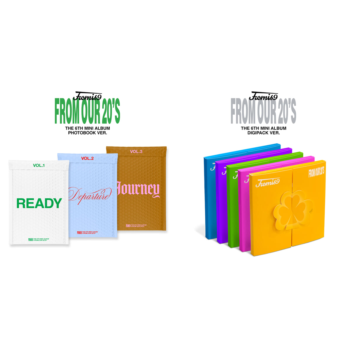 프로미스나인 (fromis_9) - 미니앨범 6집 : From Our 20’s [Photobook Ver.+ Digipack Ver. SET]