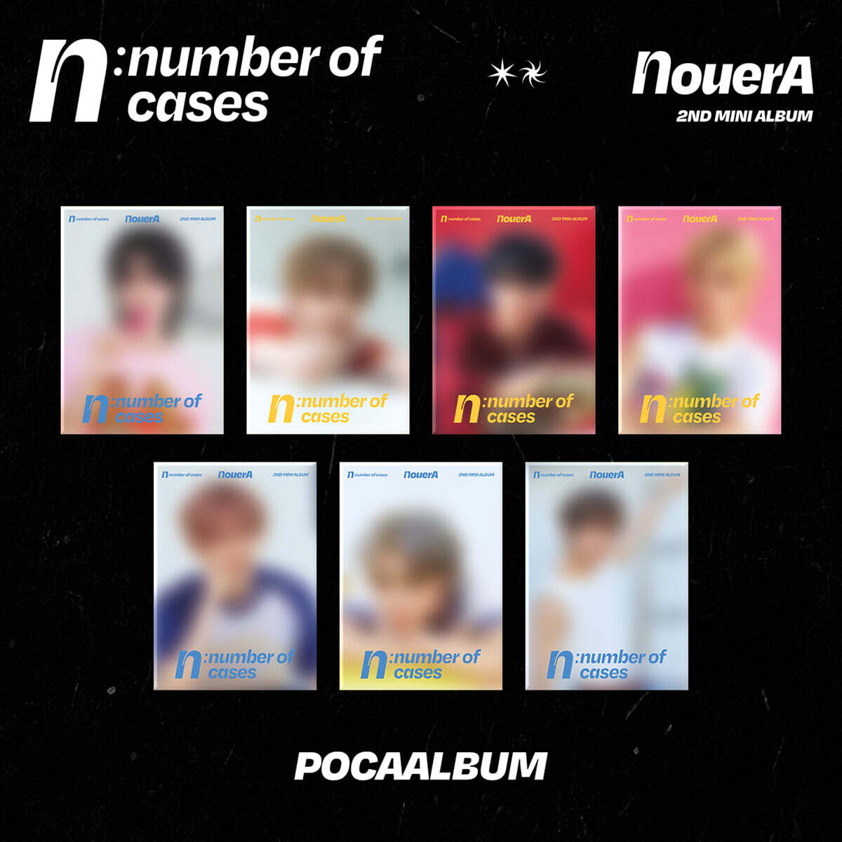 NouerA (누에라) - 미니앨범 2집 [n: number of cases][POCAALBUM][7종 중 1종 랜덤발송]
