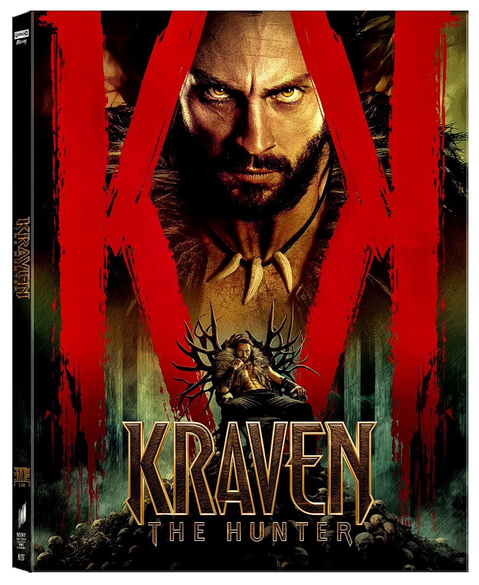 크레이븐 더 헌터 (2Disc, 4K UHD+BD 렌티큘러 오링케이스 스틸북 한정판) : 블루레이