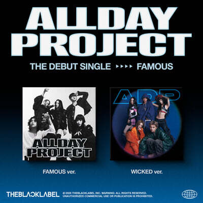올데이 프로젝트 (ALLDAY PROJECT) - The Debut Single 'FAMOUS' [2종 SET]