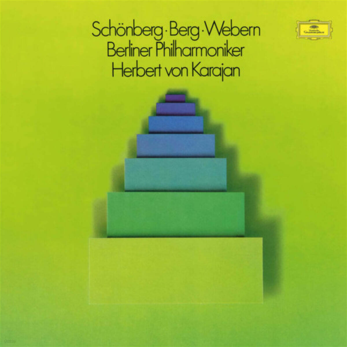 Herbert von Karajan 쇤베르크 / 베르크 / 베베른 (Schoenberg / Berg / Webern) [4LP 박스세트]