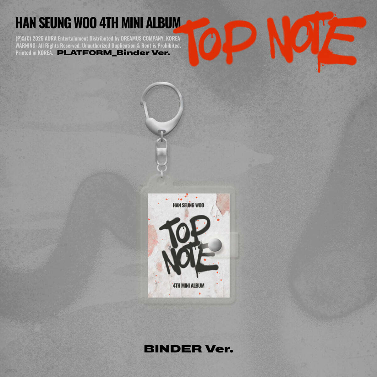 한승우 (HAN SEUNG WOO) - 미니앨범 4집 : TOP NOTE [PLATFORM_Binder Ver.]
