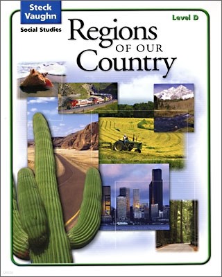 [염가한정판매] Steck-Vaughn Social Studies Level D : Regions of Our Country