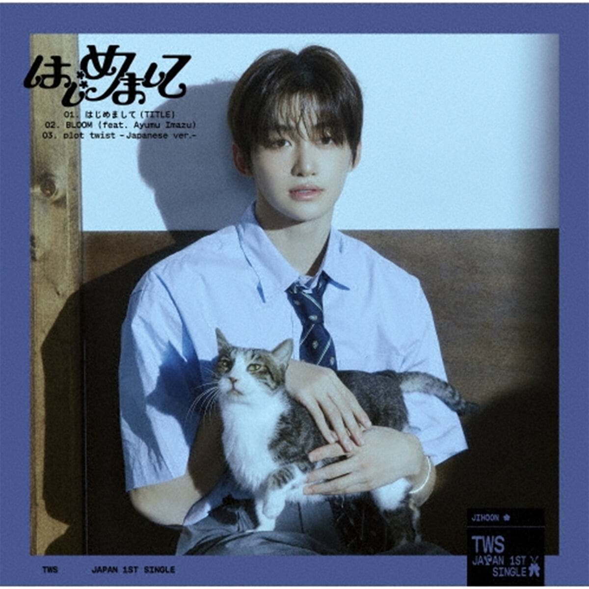 TWS (투어스) - 일본 싱글 1집 Hajimemashite [지훈 JIHOON Ver.]