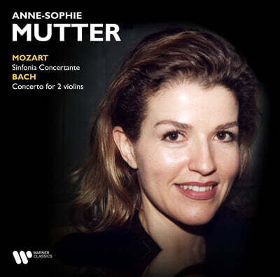 Anne-Sophie Mutter — Anne-Sophie Mutter 모차르트: 신포니아 콘체르탄테 / 바흐: 2개의 바이올린을 위한 협주곡 (Bach: Concerto for Two Violins / Mozart: Sinfonia Concertante) 앨범 커버