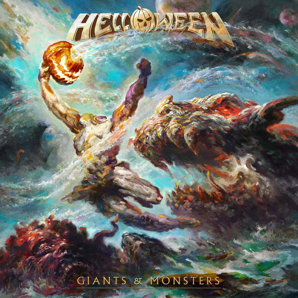 Helloween (헬로윈) - 17집 Giants & Monsters [픽쳐디스크 2LP]
