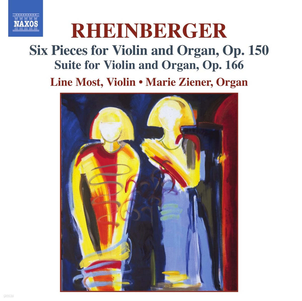 Line Most 라인베르거: 바이올린과 오르간을 위한 작품집 (Rheinberger: Works For Violin and Organ) 
